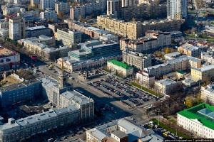 Площадь 1905 года Екатеринбург